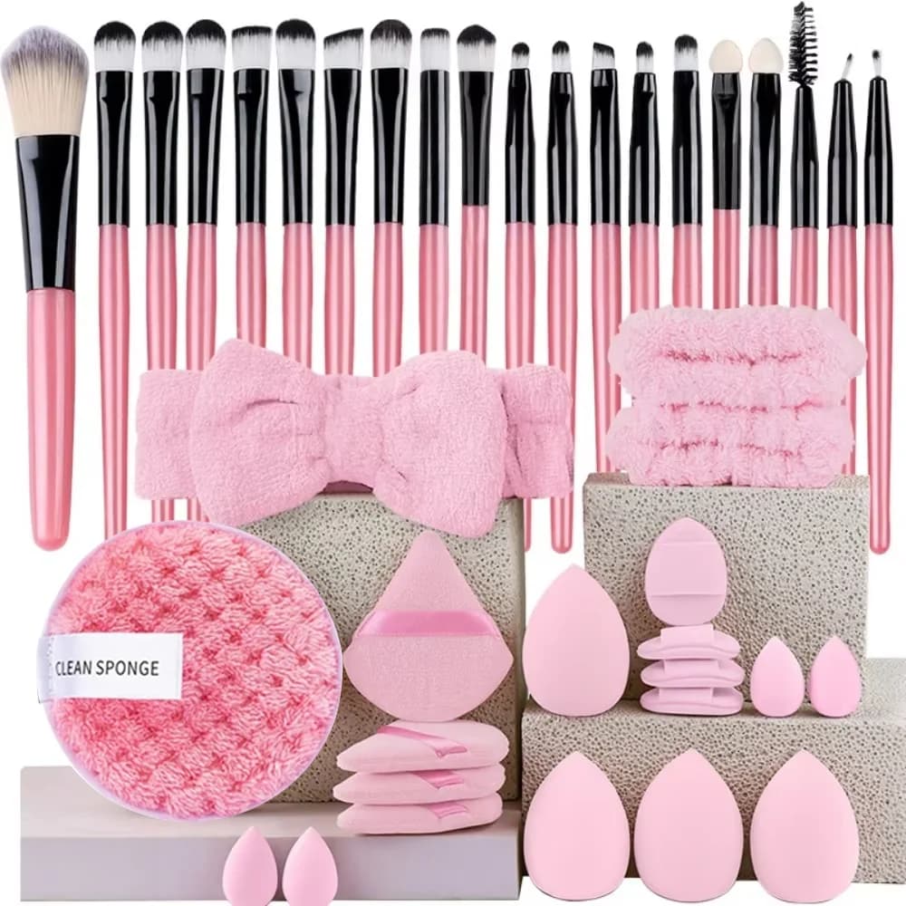 20PCS Eye Shadow Makeup Brush Set Concealer Brush Eye Cosmetic Soft Bristles Eyebrow Eyeliner Brush Portable Beauty Makeup Tools