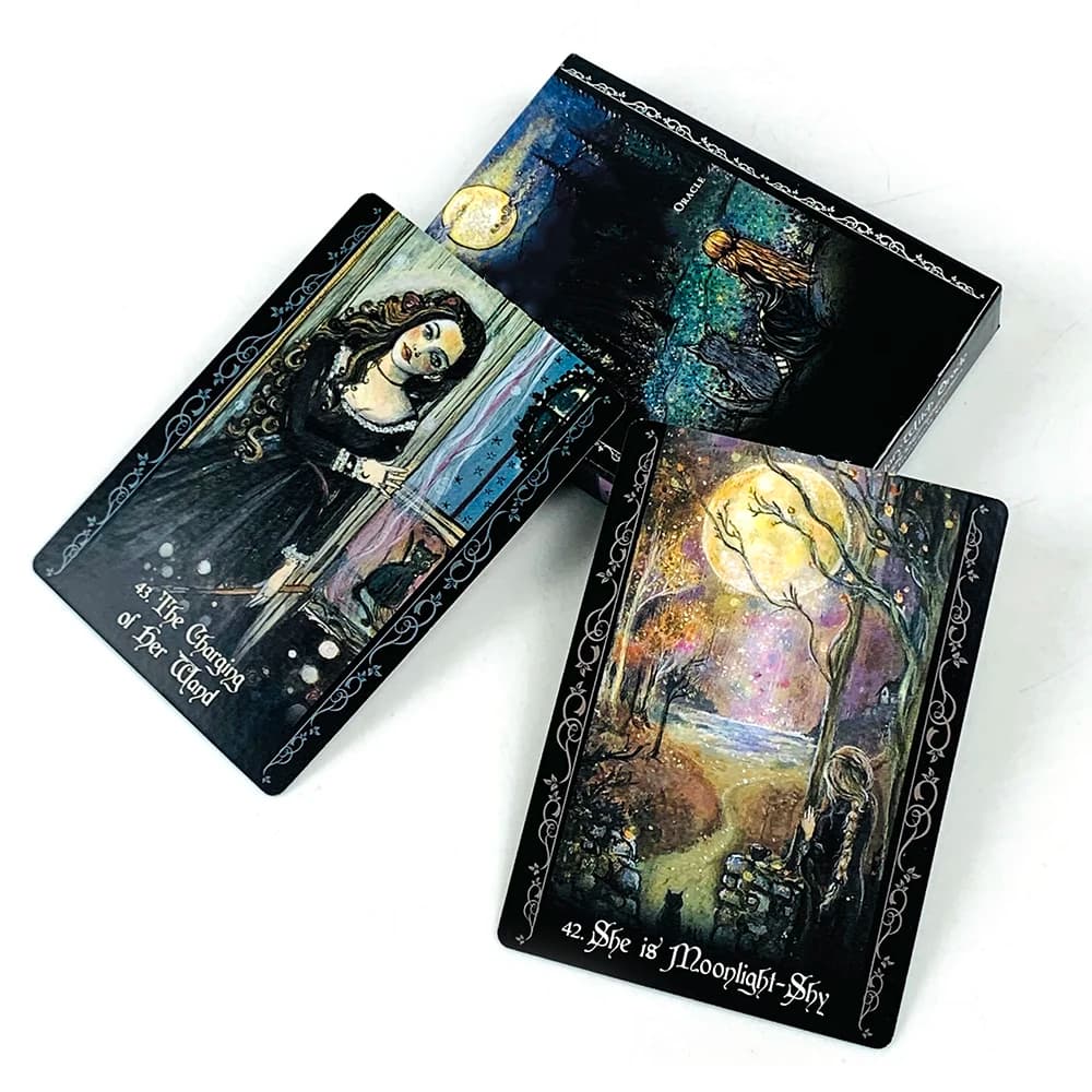 Nuovo Oracle Card 45 pz Carte Inglese Partito Riunioni di Famiglia Carte da Gioco Destino Divinazione Profezia Mazzo Giochi di Carte Giocattolo