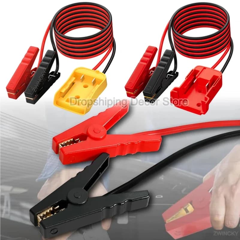 Car Battery Igniter Automotive Emergency Power Kit for Makita/Dewalt/Milwaukee/Ryobi 18V Battery Jumper Starter Jump Kit Tool