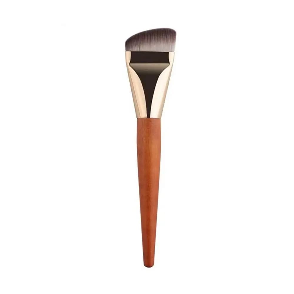 Strumenti per il trucco Pennello per fondotinta ultra sottile Pennello per contorni piatto e morbido Design smussato Pennelli per trucco leggeri da donna