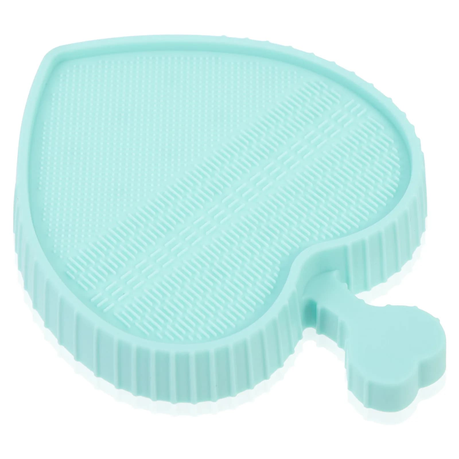 Silicone Makeup Brush Cleaning Mat Portable Handheld Makeup Brush Cleaner Tool Efficient Pad for Eyeshadow Brow