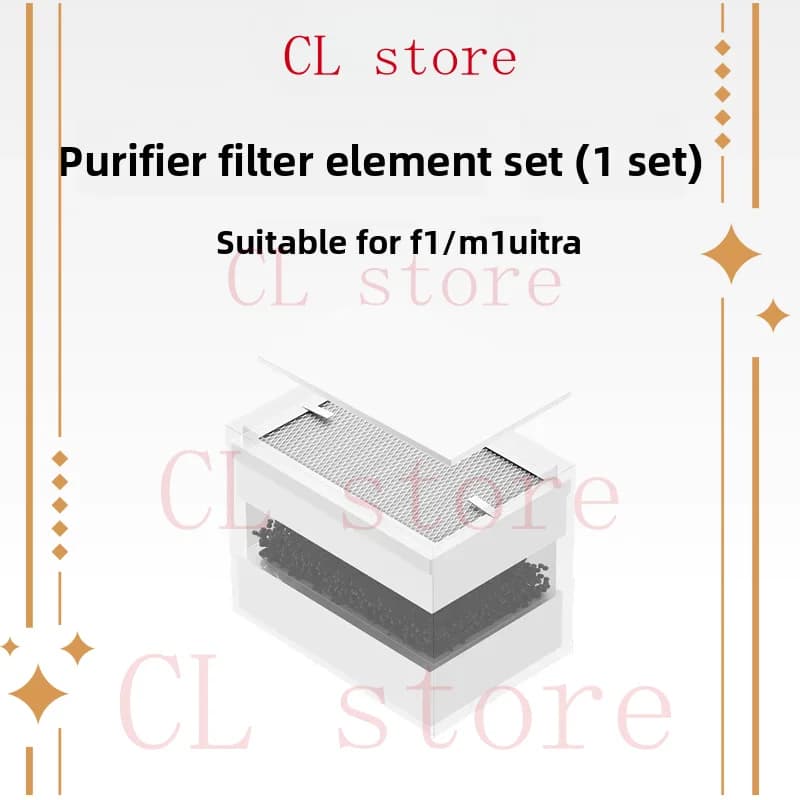 Per xTool macchina per incisione laser piccolo elemento filtrante purificatore di fumo
