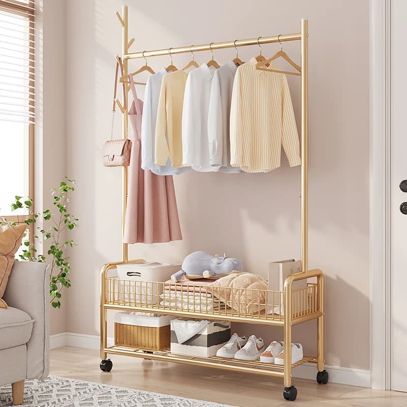 Simple Interior Design Ironing Board, Multifunctional for Bedroom, Clothes rack