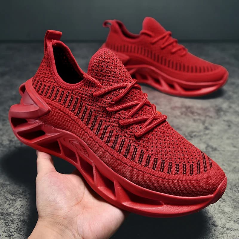 Scarpe da ginnastica casual traspiranti da uomo Scarpe da corsa Air Mesh Scarpe da corsa estive leggere per sport all'aria aperta Zapatillas per uomo di grandi dimensioni 36-45