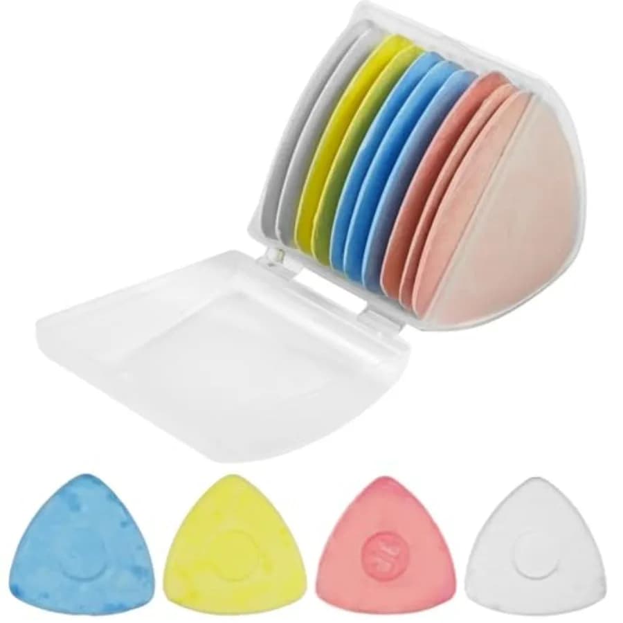 Tailors Chalk Sewing Tailor's Fabric Marker Chalk for Quilting, Sewing Supplies Accessories 10Pcs