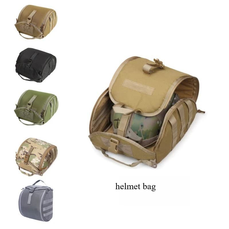 Accessorio MOLLE per sport all'aria aperta Kit di pronto soccorso medico Borsa per casco tattico con stoccaggio mimetico