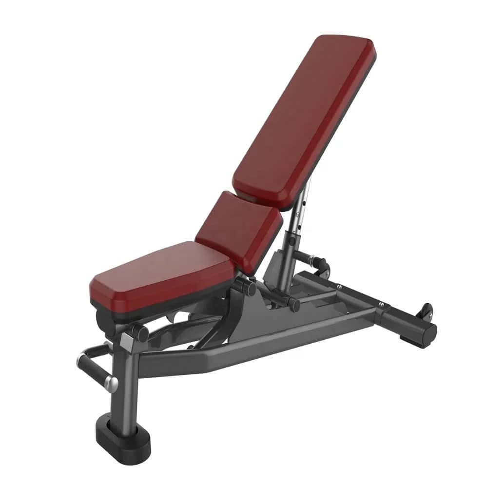 Workout bench for home gym exercises Adjustable bench with handlebars