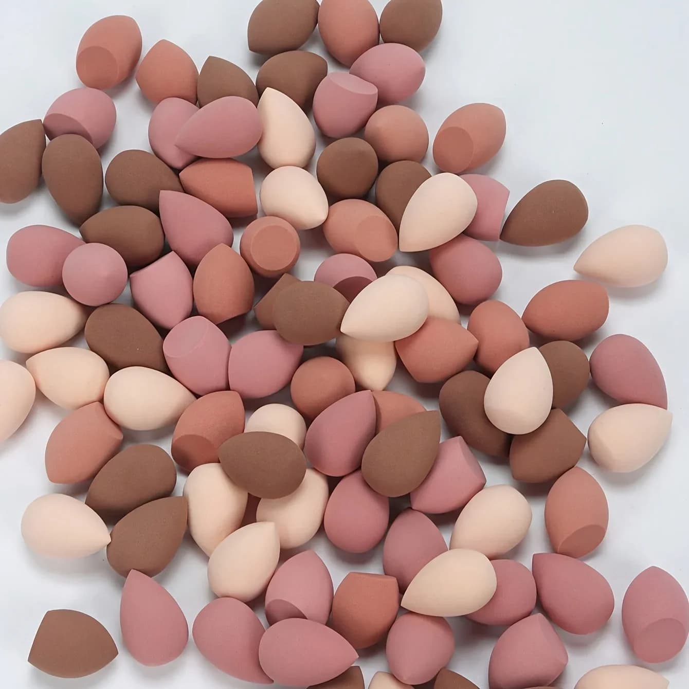 Mini spugna professionale per trucco da 12/36 pezzi, super morbida, non lascia residui di polvere durante l'applicazione del trucco, strumento per il trucco del viso