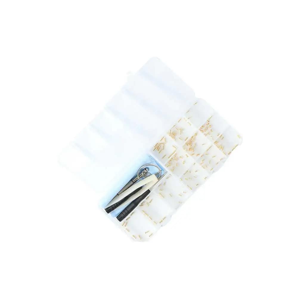 Kit Cacciaviti Assortiti, Set di Viti di Ricambio per Occhiali, Strumento di Riparazione Occhiali da Sole, Viti per Occhiali, Cuscinetti Nasali per Occhiali