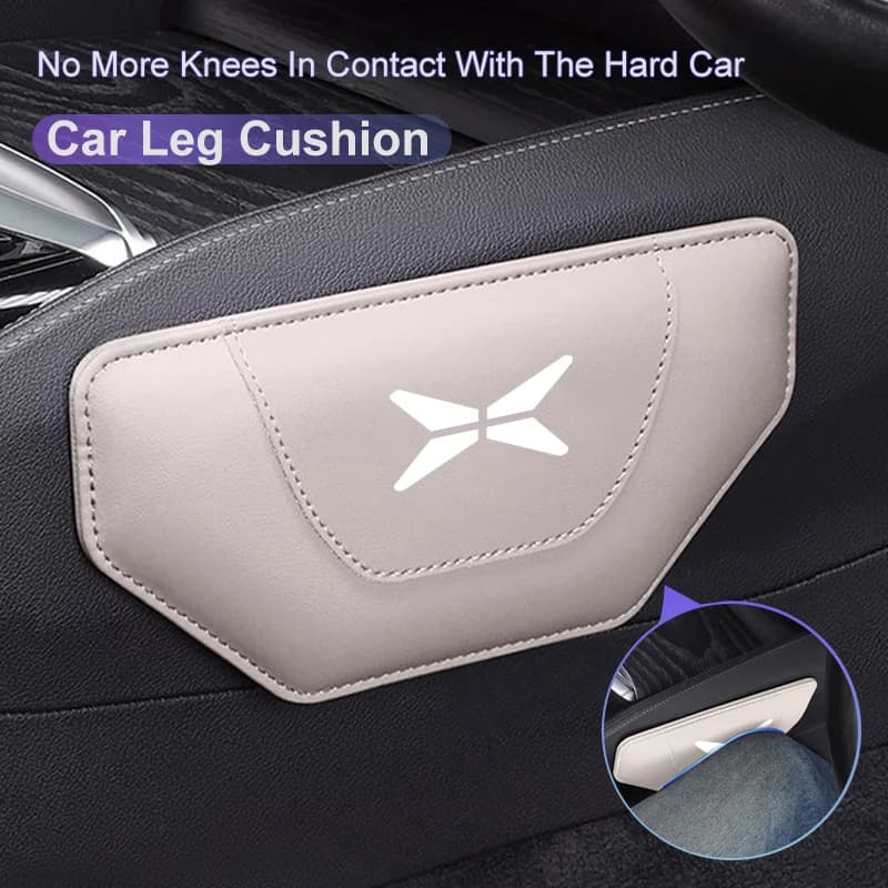 Auto Bearing Elastic Memory Foam Leg Pad Car Accessories For Xpeng P7 G3i G9 P5 X2 N5 F30 H93 Beta 2019 2020 2021
