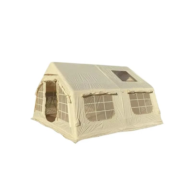 Tenda ad aria gonfiabile impermeabile da campeggio all'aperto per feste di lusso per eventi esterni Tenda da viaggio per eventi Glamping Viaggi