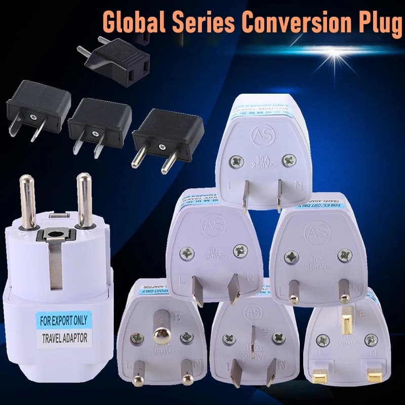 Universal EU Plug Power Adapter UK US AU to EU AC Power Socket Plug Home Travel Adapter Electrical Plug Converter Power Socket