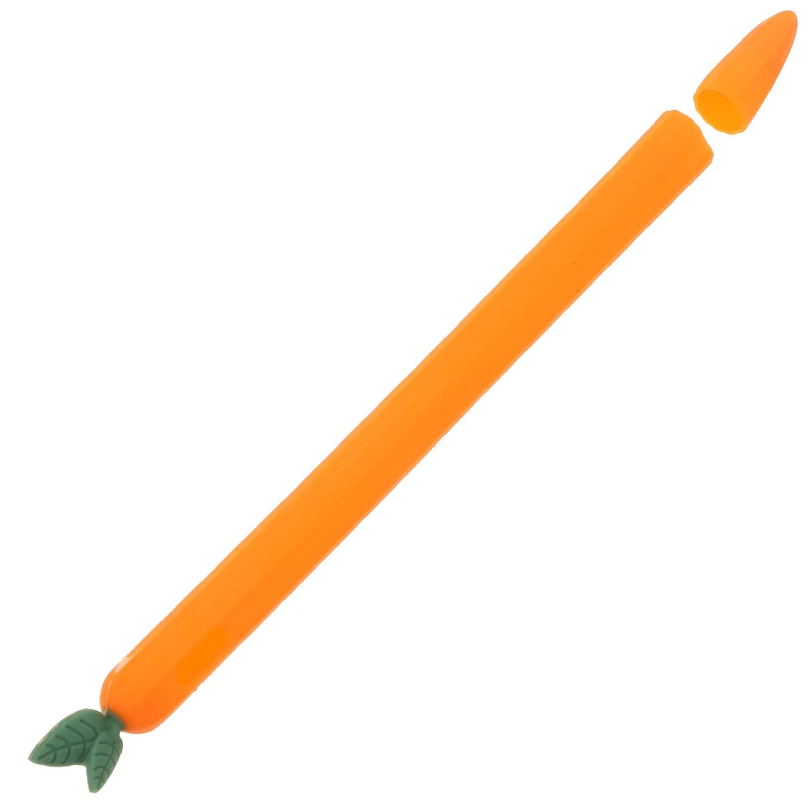 1 Pezzo Copripenna in Silicone a Forma di Carota, Protezione per Stilo, Impugnatura Antiscivolo per Pencil 2 Touch Screen