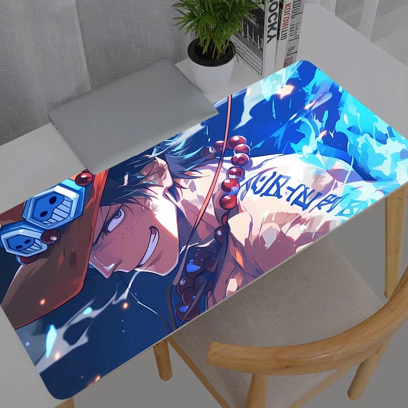 Mouse Pad One Piece Anime durable Gaming Accessories Varmilo Keyboard Desk Mat Gabinete Gamer Carpet Mousepad Mouse Mats