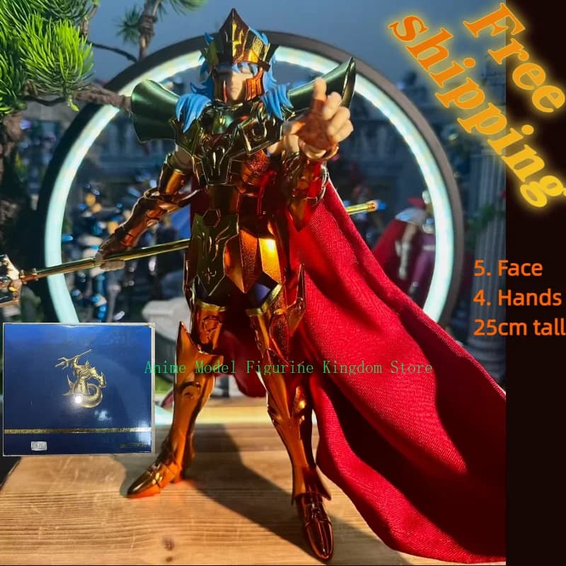 Disponibile JM.MST Saint Seiya Myth Cloth EXM Poseidon Sea Emperor 3.0/Crown 1/7 25cm Cavalieri d'Oro del Zodiaco Action Figure Giocattoli