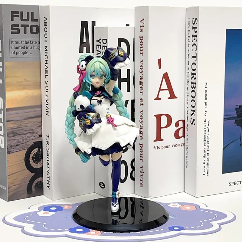 L'animazione in magazzino Anime Hatsune Miku Fatto a mano Diavolo Hatsune Miku Orecchio di gatto Hatsune Miku Simpatiche decorazioni fatte a mano in PVC