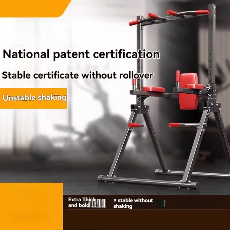 Horizontal bar for interior, pull-up for the house, stand-up, hanging on the floor, folding, single parallel bar, family fitness