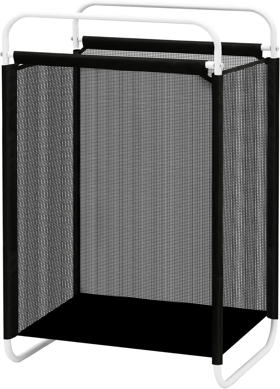 Laundry Hamper, 75L Laundry Basket with Vinyl Mesh Bag, Lightweight Portable Dirty Clothes Hamper, Laundry Bin with Metal Frame