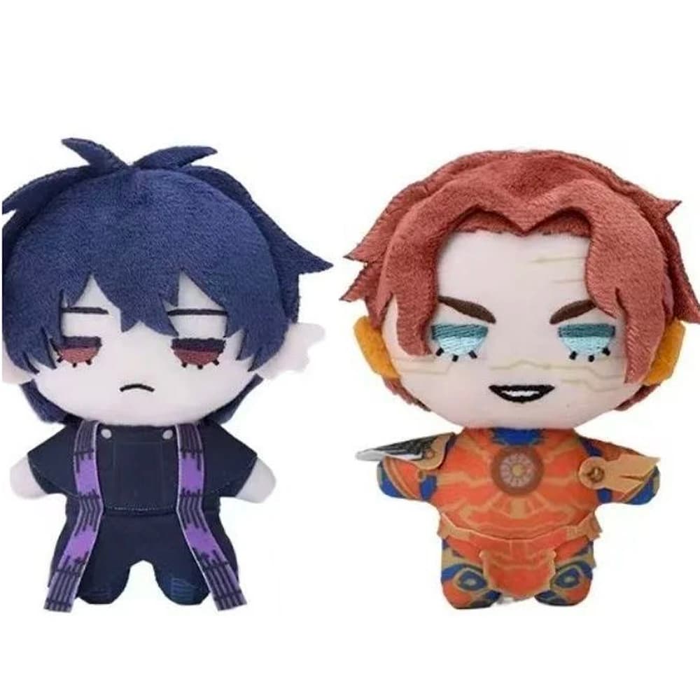 Peluche Anime Ragna Nikola Tesla Beelzebub da 10 cm, Bambola di Peluche Cosplay Beelzebub, Giocattoli, Ciondoli, Portachiavi, Regali