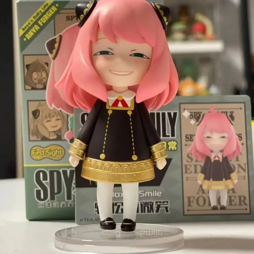 2026 SPY×FAMILY Anya Forger Blind Box, Anime Figure Set, Cute Kawaii Collectible Toy, Desk Decor & Birthday Gift for Fans