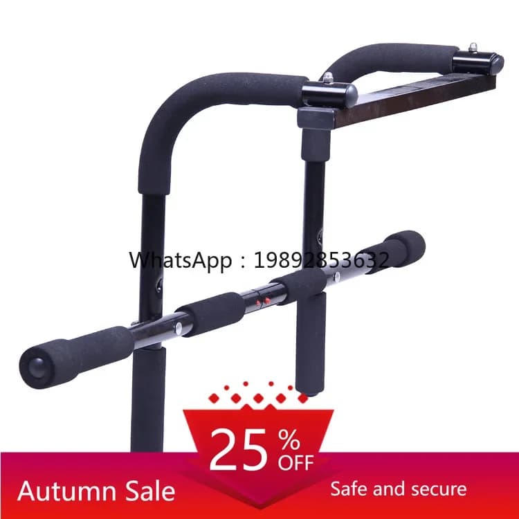 LYYY Training Device: Single or double bar for door or wall tractions, fitness equipment without nails