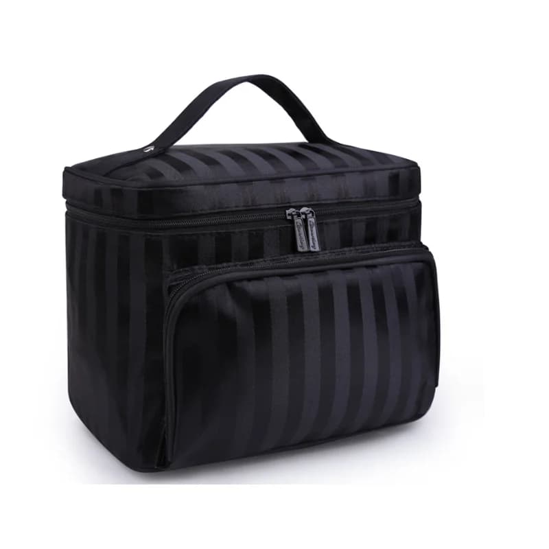 Women's Striped Waterproof Professional Toiletry Bag Washing Necessaire Travel Organizer SZL61 Makeup Box