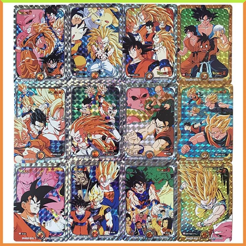 Anime Dragon Ball FAI DA TE ACG Bejita Torankusu Majin Buu Son Goku Bulma Gioco Da Tavolo Carte Da Collezione Giocattoli per i ragazzi Regalo Di Compleanno