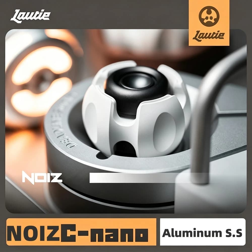 LAUTIE Noiz C-Nano Fidget Spinner Noiz Series Aluminum Stress Relief Toy Fidget Spinner