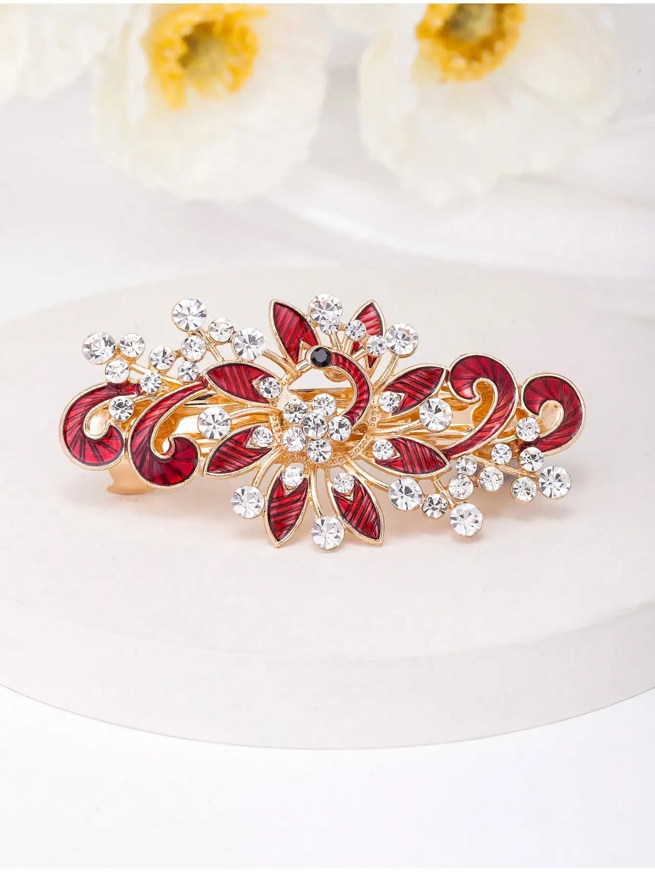 Plus Size Women's Decorative Hair Clip, Unique Updo Spring Clamp Hairpin, Hair Accessories, Hair Barrettes Hair Clips Claw Clips, School Stuff, Head Accessories,Summer,Holiday,Travel