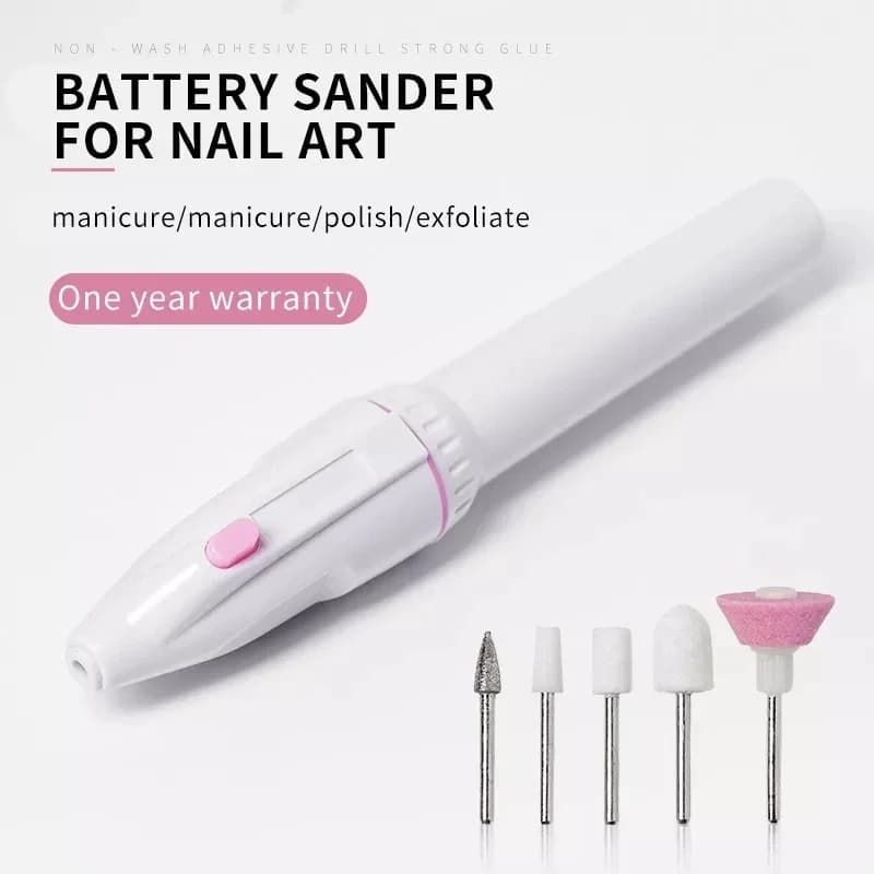 Kit trapano elettrico per unghie Mini lucidatore per unghie manicure pedicure rettifica lucidatura nail art levigatura penna strumenti macchina