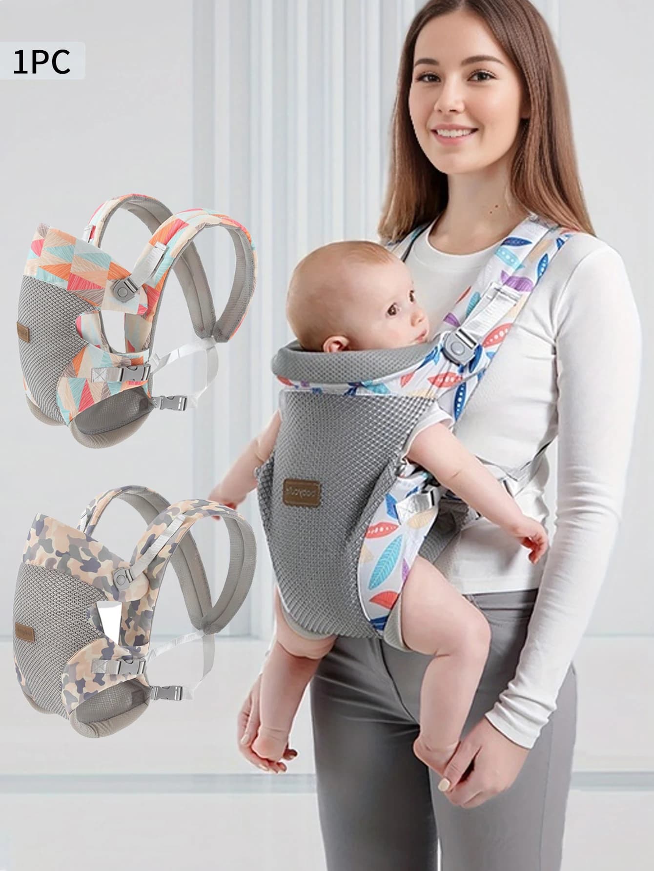 Marsupio multifunzionale da 1 pezzo, marsupio 4 in 1 - Seggiolino portatile per bambini, molto salva-lavoro, vivavoce, regalo perfetto per la mamma,