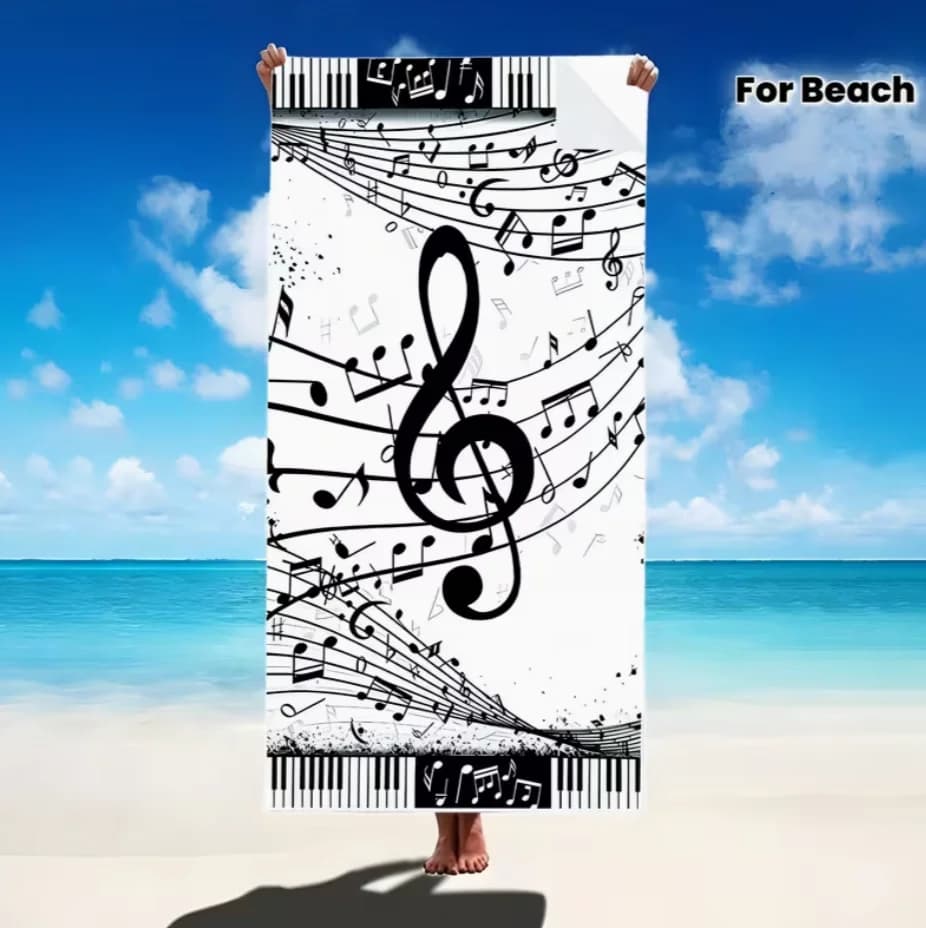 Asciugamano da spiaggia antivento con design a rete ad asciugatura rapida, adatto per sport, viaggi, nuoto, yoga, asciugamani da spiaggia