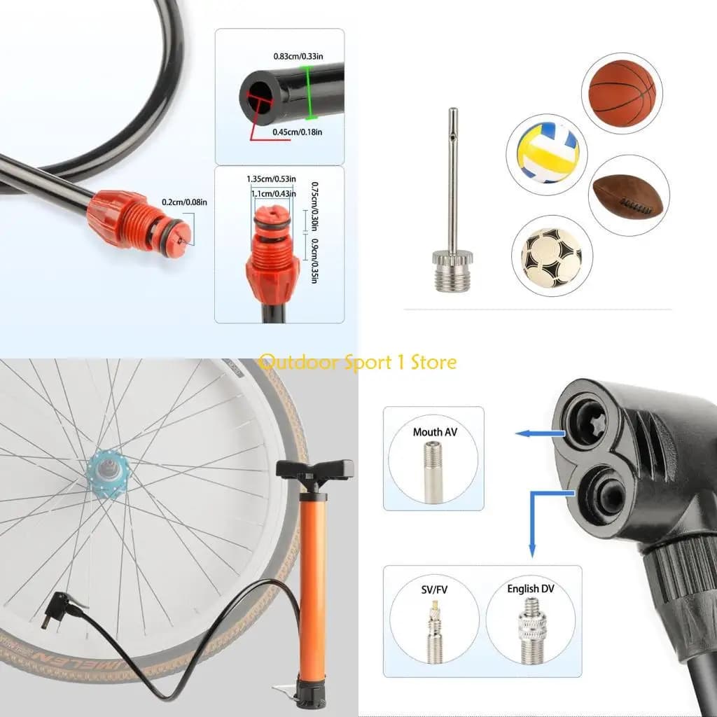 A0KA BICCLES PUMPA THOSE ALL ESTENZIONE POMPA VALVOLE FLFATORE ESTENTALI