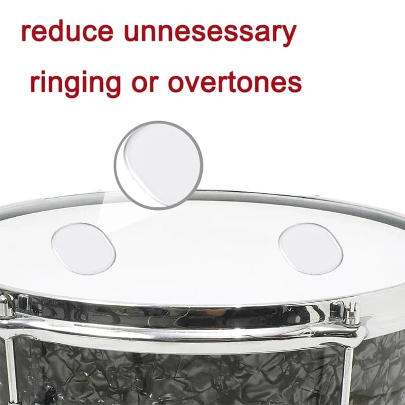Set of 48 Drum Set Silicone Silencers Shock Absorbing Practice Pads for Training