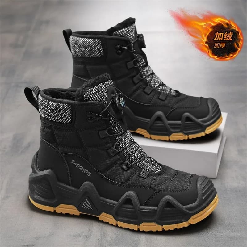 Men's Ultralight Tactical Desert Boots Outdoor Trekking Shoes Anti-slip sturdy sole for multi-terrestrial trekking sports activities