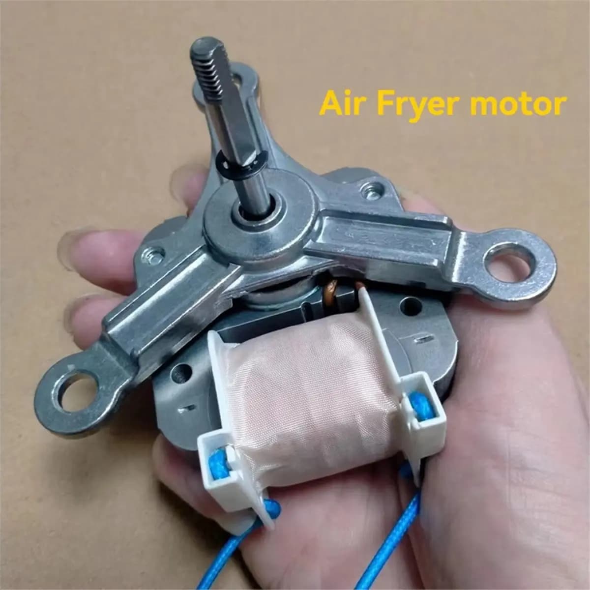 (A14E) Motore Ventola di Raffreddamento 220V per Friggitrice ad Aria, Motore Elettrico Asincrono a Poli Schermati, Ricambi per Friggitrice ad Aria