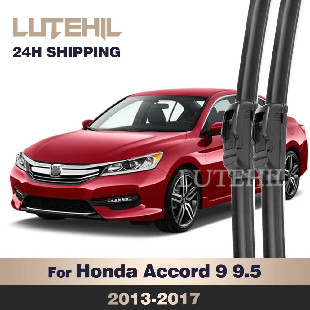 Per Honda Accord 9 9.5 2013-2017 2014 2015 2016 Tergicristallo Spazzole Tergicristallo Anteriori Parabrezza Parabrezza Spazzola per Finestra 26 "+ 19"