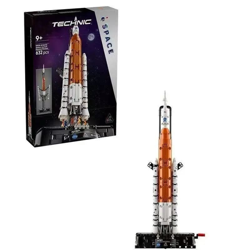 Nuovo Set di Costruzioni 42221 Razzo Spaziale 2026 - Sistema di Lancio Spaziale STEM Educativo, Modellino Astronave, Regalo di Compleanno per Feste