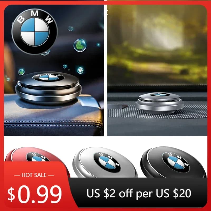 UFO Shaped Aluminum Alloy Creative Car Scenter for Interior BMW Series 5 6 7 X3 X4 X5 X6 F01
