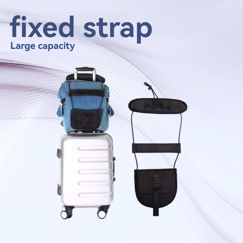 Travel Tied Black Durable Nylon Cargo Tie Down Luggage Lash Belt Strap With Cam Buckle Travel Kits Outdoor Camping Tool