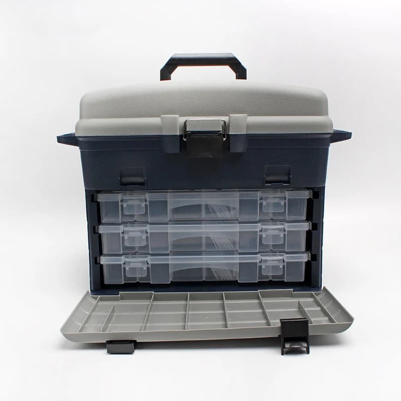 Portable Multi-functional Shoulder and Back with Large Capacity Carp Fishing Bait Storage Fishing Tackle Box