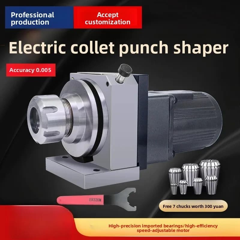 Electric 3-Jaw Punch Former & Grinding Machine – High Precision Variable Speed for Needle/OD Grinding & Polishing