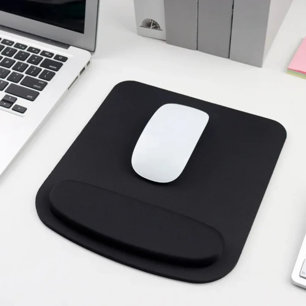 Tappetino per mouse per giochi per computer, tappetino per mouse ergonomico, tappetino per il polso, comodo tappetino per mouse in tinta unita, accessori per ufficio