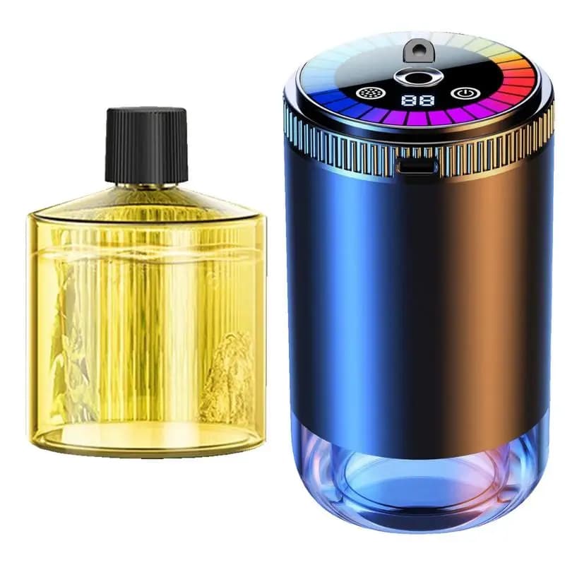 Deodorant Automatic Air Purifier Portable Car Diffuser For Man Environments With Light For Aromatherapy Diffuser For Auto perfumery
