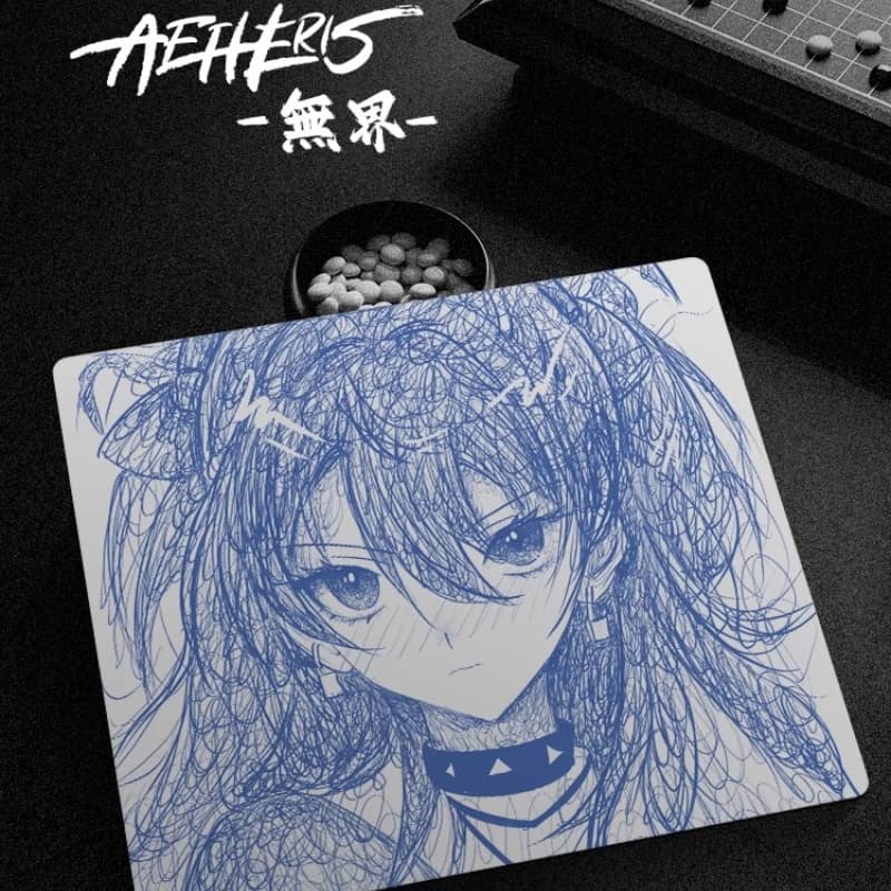 Aetheris Boundless New Pro Delta OW Wa Gaming Esports FPS Resin Mouse Mat 450x400mm,350x300mm