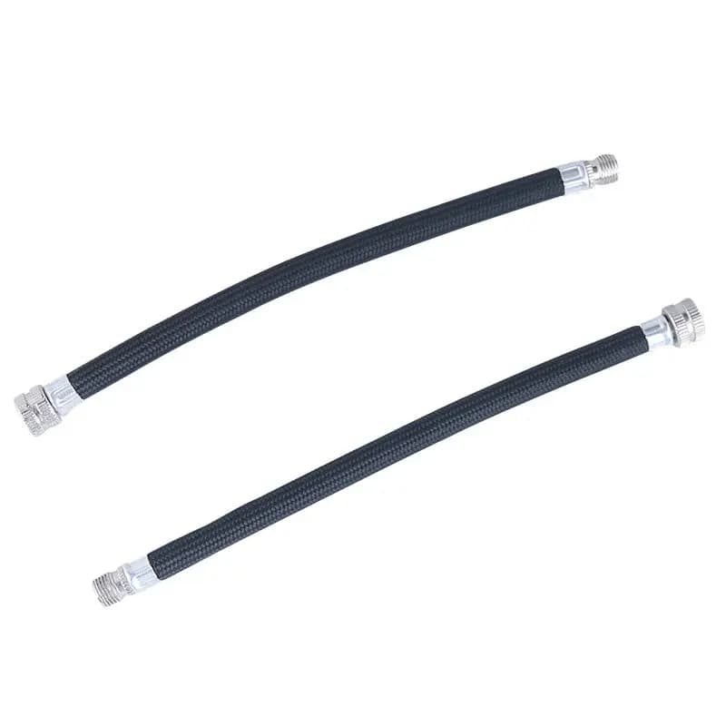 2pcs Bicycle Pump Accessories Inflatable Extension Tube Mountain Bike Beautiful Mouth Inflatable Extension Tube