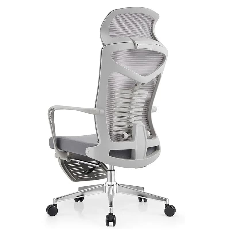 Sedia da ufficio direzionale direzionale con schienale in rete regolabile personalizzata Sedia girevole da gioco per la casa in metallo con tessuto ergonomico dal design moderno girevole