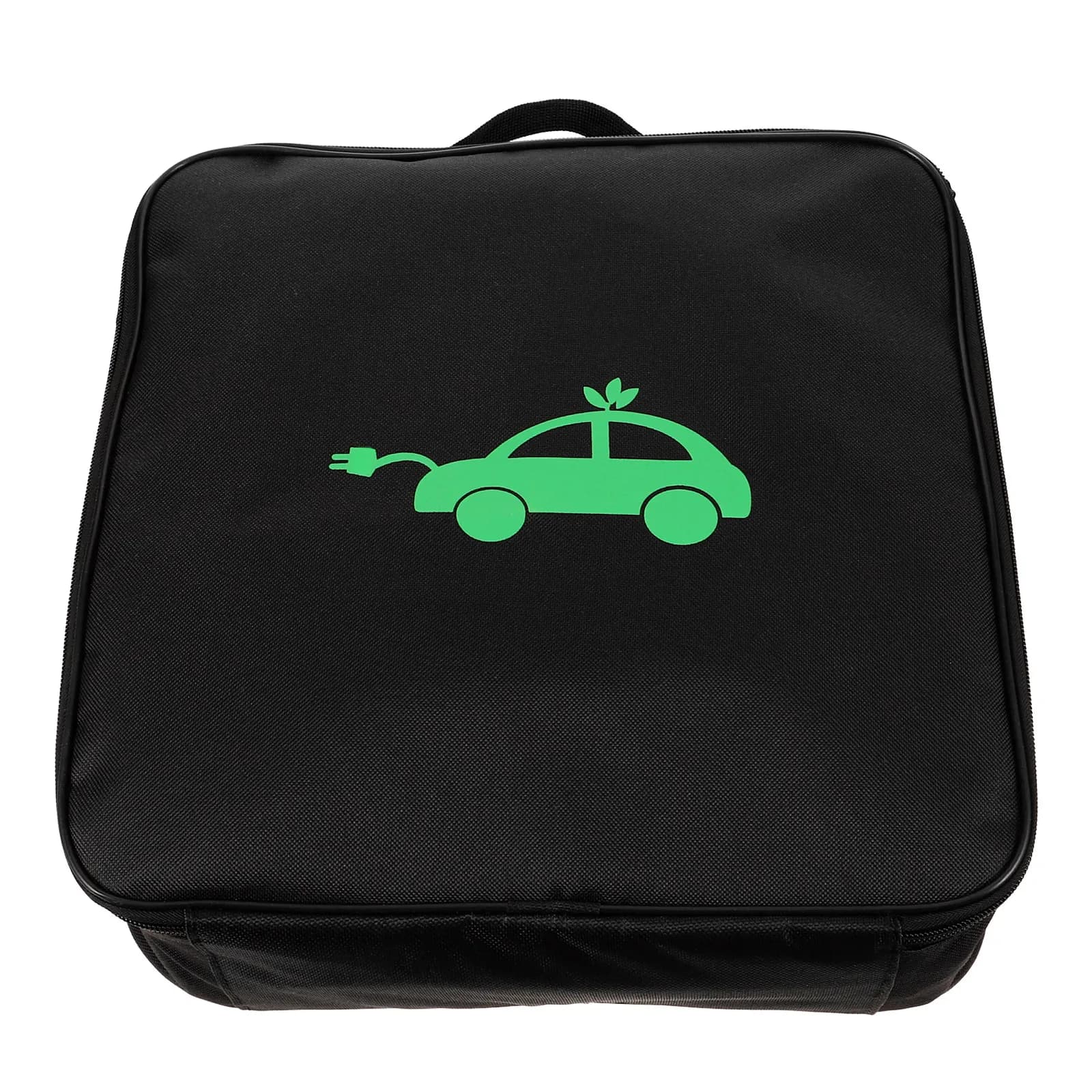Borsa Organizer EV a Forma Quadrata, Custodia Portatile per Cavo di Ricarica EV, Protezione per Bagagliaio Auto