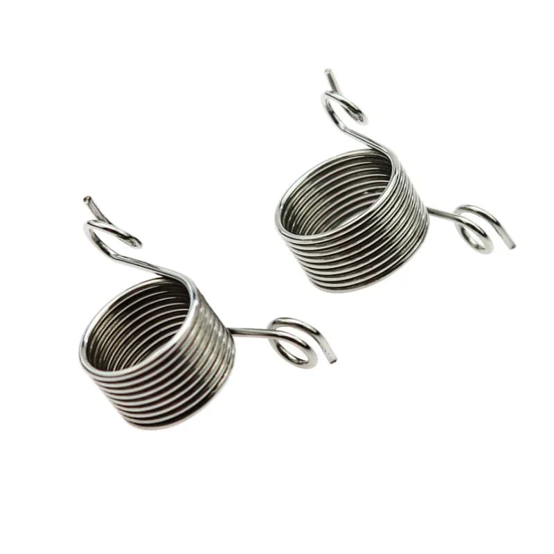 Hot 2 Dimensioni Tipo di Anello Strumenti per Maglieria Dito Indossare Ditale Filato Guide a Molla Ago in Acciaio Inossidabile Ditale Accessori per Cucire
