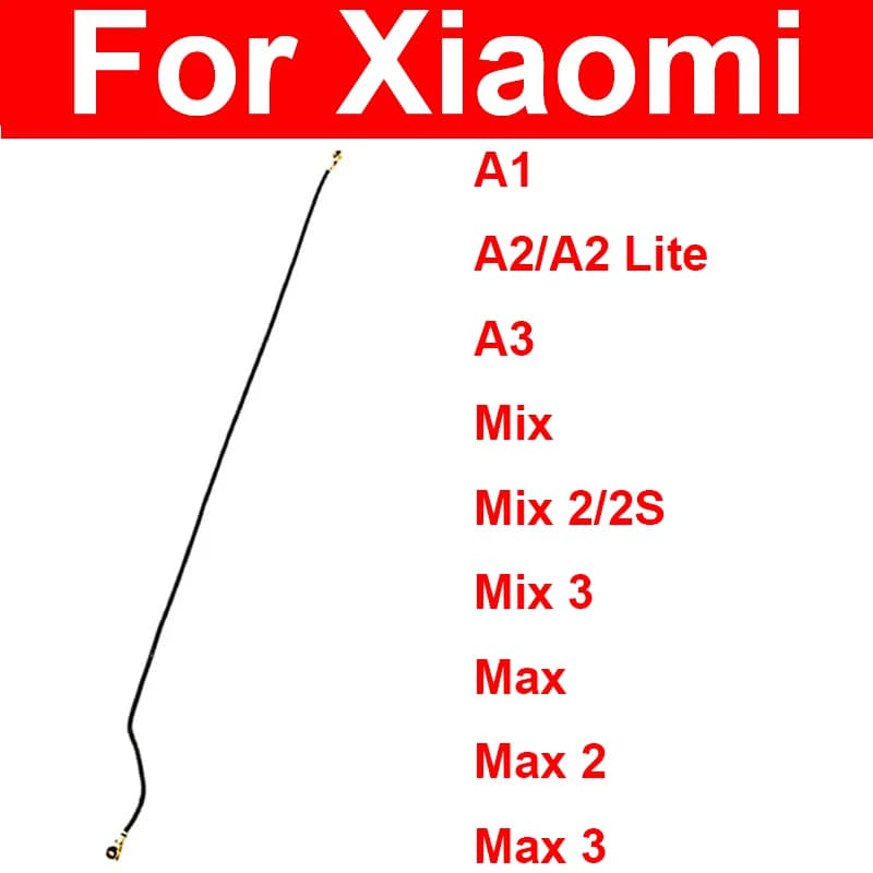 Cavo flessibile per antenna di segnale per Xiaomi Mi A3 A1 A2 Lite 5X Mi Max 2 3 Mi Mix 2 2S Mix 3 segnale connettore Wifi parti del nastro flessibile
